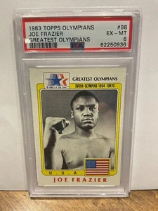 Joe Frazier - Topps Olympians 1983 Boxkarte - Bild 1 von 2