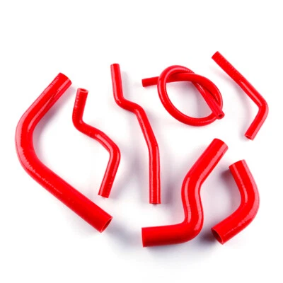 Manguera de silicona para radiador SUZUKI SAMURAI 1986-1995 kit de 3 capas rojo Foto 1 de 4
