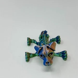 Scheletro stampato in 3D cane mistico tricolore seta PLA - Foto 1 di 4