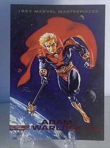 ADAM WARLOCK - 1993 SKYBOX MARVEL MASTERPIECES - # 37 - Picture 1 of 2