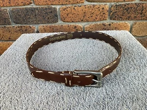Country Rd Mens Leather Belt** Sz: S. Made in Italy 🇮🇹 - Picture 1 of 9