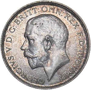 1914 Florin - George V British Silver Coin - Superb - Picture 1 of 2