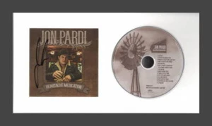 JON PARDI SIGNED AUTOGRAPH HEARTACHE MEDICATION FRAMED CD DISPLAY READY TO HANG! - Picture 1 of 2