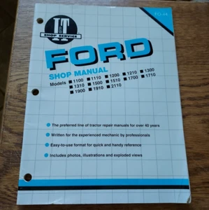 Ford I & T Shop Service Manual FO-45 For TW-5 TW-15 TW-25 TW-35 - Picture 1 of 5