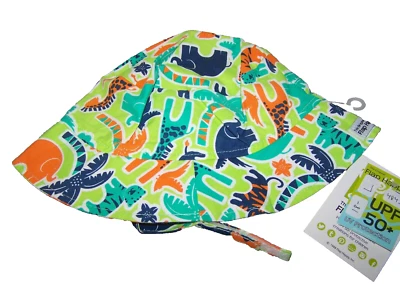 Sombrero con solapa Happy Sun estampado animal UPF 50+ talla L multicolor nuevo con etiquetas Foto 1 de 2