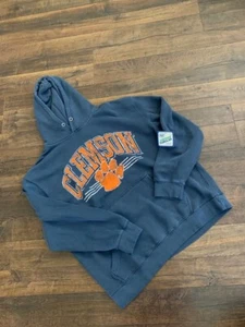 47' Brand Vintage Tubular CLEMSON TIGERS hoodie sweatshirt, SMALL, New - Picture 1 of 1