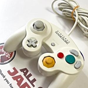 Official Nintendo Game Cube Controller white  GameCube Japan Tested and working - Picture 1 of 6