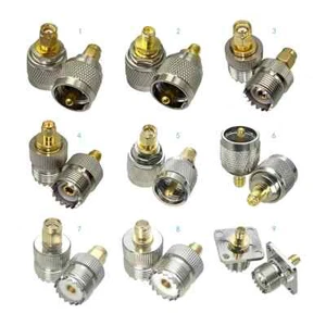 1Pcs RP SMA To UHF SO239 SO239 Male Plug & Female RF Adapter Connector Coaxial - Picture 1 of 33