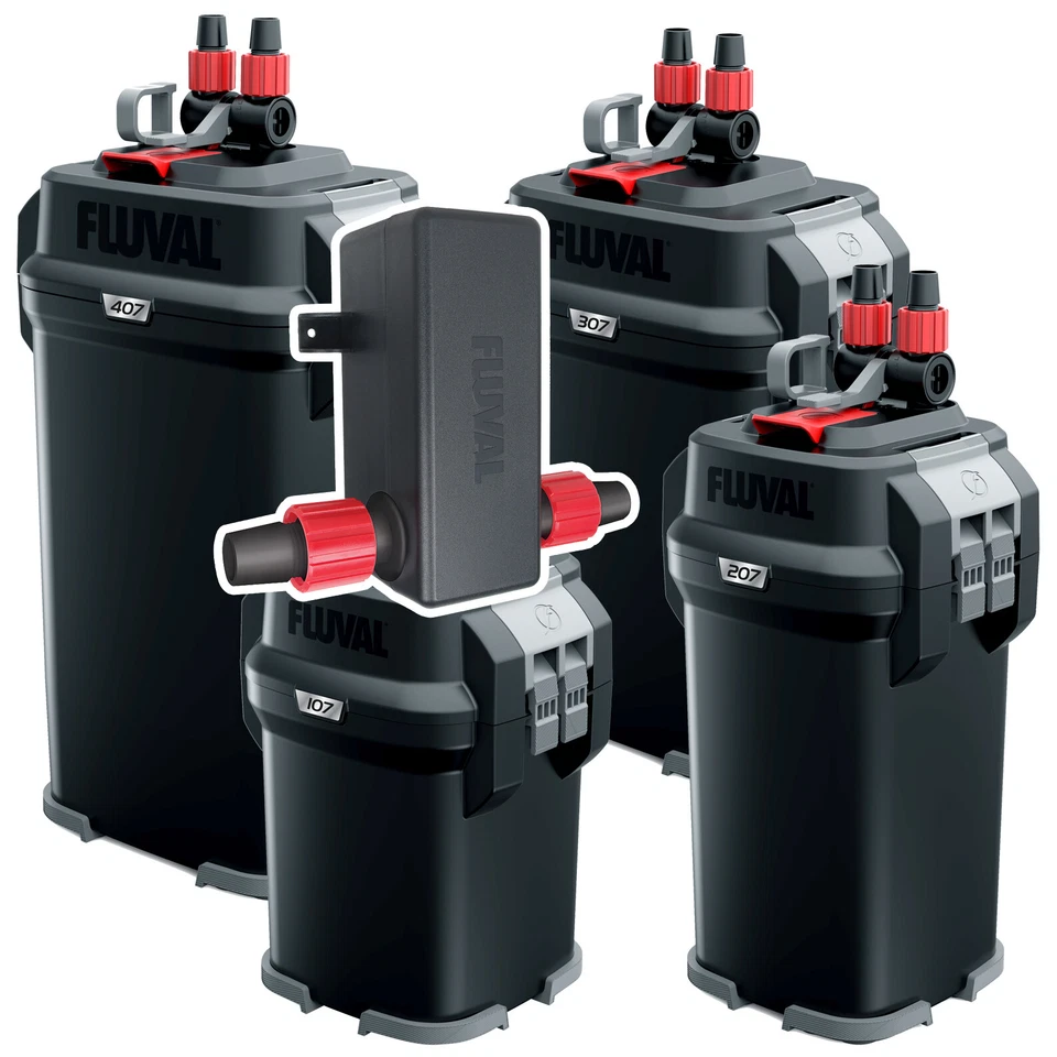 Fluval 07 External Filter with UV Media Clear Water UVC Aquarium Fish Tank - Image 1 of 1