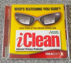 IdeaSoft Aladdin Systems - iClean Internet Privacy Protector 2003 - Picture 1 of 1