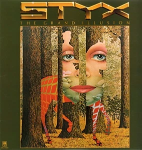Styx Grand Illusion LP vinyl UK A&m 1977 with A2/B1 matrix. No insert AMLH64637 - Picture 1 of 4