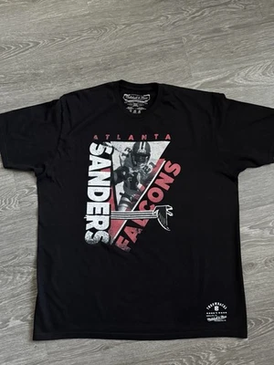 Camiseta Mitchell And Ness Deion Sanders Atlanta Falcons Retro, Para Hombre Talla XXL Foto 1 de 4