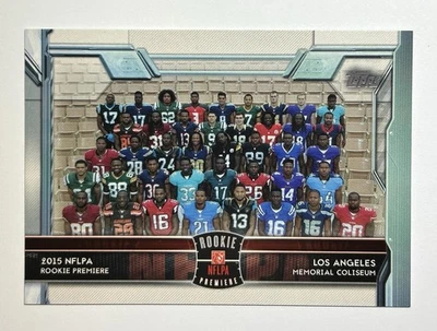 2015 Topps #400 NFLPA Rookie Premiere Jameis Winston/Stefon Diggs RC Foto 1 de 4