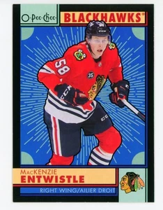 2022-23 O-Pee-Chee Retro Bordo Nero MacKenzie Entwistle 24/100 - Foto 1 di 2