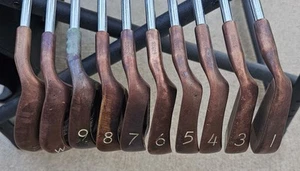 Ping Eye 2 Beryllium Copper Iron Set 1-SW Black Dot Karsten RH No 2 Iron - Picture 1 of 5