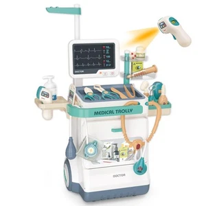 Kit for Kids 26Piece Pretend Medical Station Toy Set with Play Stethoscope and - Picture 1 of 6