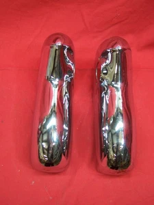 Chevrolet 1955 Rear Bumperettes for Station Wagon with License in Good Condition - Bild 1 von 9