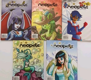 Neopets The Official Magazine Lot 5 Issues (3 With Posters) Neopets Inc - Picture 1 of 12