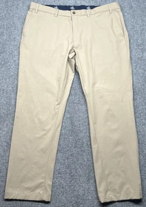 LRL Ralph Lauren Chino Pants Mens 40x30 Khaki Tan Solid Flat Front Stretch - Picture 1 of 17