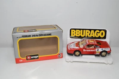 B70 1:24 BBURAGO BURAGO 0129 129 FERRARI 348TB 348TB EVOLUTION BRUMMEL MIB - Immagine 1 di 4