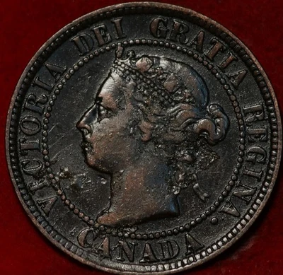 1893 Canada One Cent Foreign Coin - Image 1 of 2