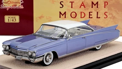 wonderful resin-modelcar 1/43 CADILLAC ELDORADO SEVILLE COUPE 1960 -heather met. - Image 1 of 3