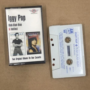 IGGY POP Cassette Tape 80s Glam New Wave BLAH BLAH BLAH INSTINCT UK RELEASE - Picture 1 of 6