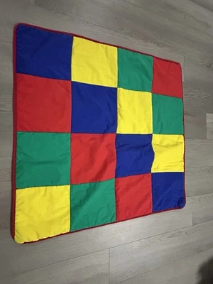 Funda de colchón Pack N Play para Graco Square Playard 36""x36"" color a cuadros Foto 1 de 4