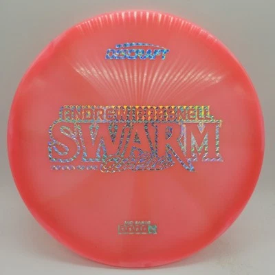 Discraft Z Swirl Swarm Andrew Presnell Tour Series Pink/Silver Holo X 175-176g - Image 1 of 3