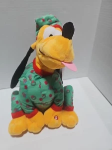 Disney 6.3-in Pluto Toys Fabric Animated Plush. - Picture 1 of 5