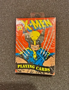 1990s Marvel X-MEN Vintage Playing Cards Complete Sealed NEW - Picture 1 of 6