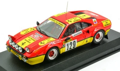 MODELLINO AUTO STATICO BEST MODEL FERRARI 308 GTB RALLY MONTECARLO 1983 1/43 - Immagine 1 di 4