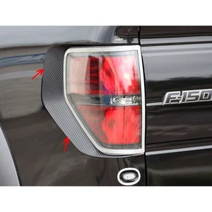 Envolturas de luz trasera 2p para Ford F-150 SVT Raptor 2010-2014 [vinilo/fibra de carbono] - Imagen 1 de 3
