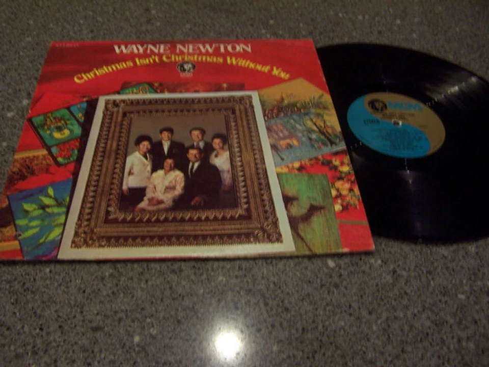 Wayne Newton "Christmas Isn't Christmas Without You" VERY NICE MGM SE-4593 LP - Image 1 of 1