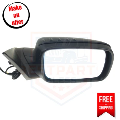 Espejo retrovisor de vidrio eléctrico Kool Vue BM43ER lado derecho para BMW 330Ci 2004-2005 cupé base Foto 1 de 4