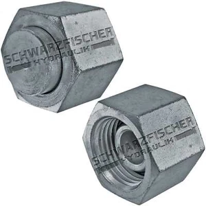 Tapón de cierre cono de sellado BSP adaptador pulgadas atornillado hidráulico todos los tamaños - Imagen 1 de 6