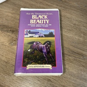 Black Beauty (VHS, 1994) Clamshell Animated Anna Sewell Classic - Picture 1 of 6