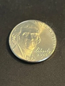 2024 P Uncirculated Jefferson Nickel Low Mintage - Picture 1 of 2