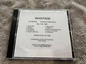 Savatage Dynamo Open Air 1989 Criss Oliva seltener Import Demo / Live / Outtakes / CD