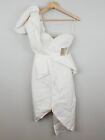 Eliya The Label Womens Size S Or 8 White Shani Cocktail Dress Rrp$390