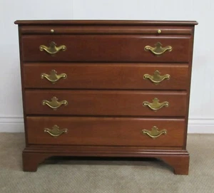 STATTON CHERRY BACHELORS CHEST, HALL CONSOLE, DRESSER, PULL OUT TRAY - Picture 1 of 11