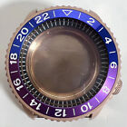 Do mechanizmu NH35 / NH36 / 4R 41,5 MM koperta zegarka PVD czarna pierścień wewnętrzny osłona zegarka