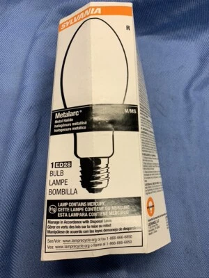 Sylvania M400/U/ED28 400w E39 Mogul 4000k M59/E Metalarc Metal Halide lamp - Image 1 of 3