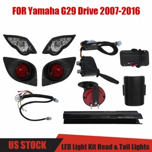 Golf Cart for Yamaha Drive G29 2007-16 Head&Tail Lights LED Adjustable Light Kit - Picture 1 of 12