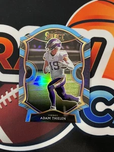 Adam Thielen Light Blue Die-Cut Concourse Level PRIZM 2020 Select Vikings #14 - Picture 1 of 2
