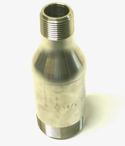 2" X 1" Male NPT (XH) Concentric Swage Nipple 316SS SWG4090621316 - Picture 1 of 6