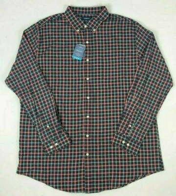 NEW Men's Croft & Barrow Big & Tall Stretch True Comfort Woven Button-Up Shirt - Image 1 of 2