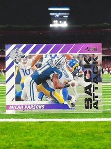 2024 Score - Sack Attack #2 Micah Parsons - Picture 1 of 2