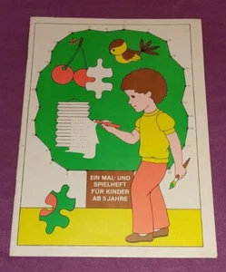 DDR Mal und Spielheft - Ausmalbuch - VINTAGE OSTALGIE neuwertig & unbenutzt - Bild 1 von 5