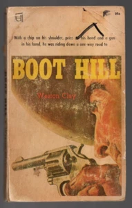 Boot Hill 1950 Paperback Book Weston Clay Western Action Adventure - Picture 1 of 5